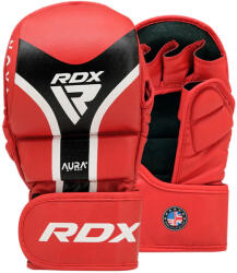 RDX Mănuși Grappling RDX Shooter Aura Plus T-17 Negru Roșu Albastru - Rosu, XL (GSR-T17RB-xl)