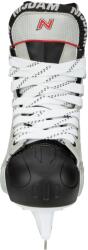 Nijdam Patine hochey Nijdam Deluxe - argintiu/negru/rosu, 45 (3385-ZZR-45)
