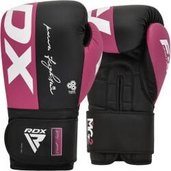 RDX Manusi box sparring RDX F4 - Roz/Negru, 8oz (BGR-F4P-8oz)