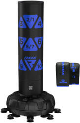 RDX Sac Box Podea RDX KT Ronin 2-în-1 cu Mănuși Incluse - Albastru, 6FT (PBS-KTU-6FT-6ft) Sac de box