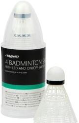 Avento Fluturași Badminton Avento Set 4 Buc - LED Roșu și Verde (46SG WHT)