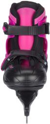 Nijdam Patine reglabile fete, Nijdam HardBoot - negru/fuxia, 38-41 (3008-38-41)