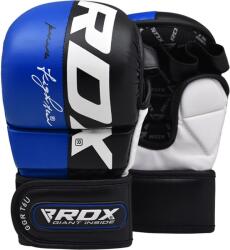 RDX Mănuși MMA RDX Rex Sparring Piele Maya Hide Bleumarin - Bleumarin, M (GGR-T6U-m)