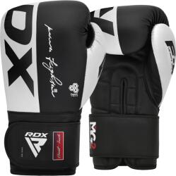 RDX Manusi box sparring RDX F4 - alb/negru, 10oz (BGR-F4B-10oz)