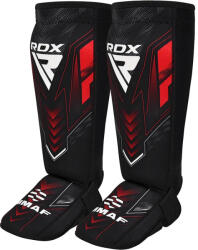 RDX Apărători Tibie Neopren RDX Aprobate IMMAF Roșii - Rosu, S (SGN-IMF-1R-s)