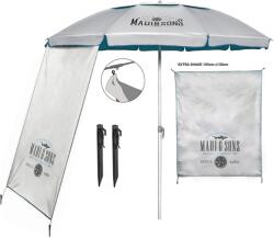 Maui & Sons Umbrela Plaja Maui&Sons 190 cm UPF50+ cu Protectie Laterala Suplimentara (1980)