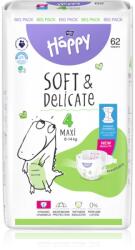 Bella Baby Happy Soft&Delicate scutece de unică folosință cu canale Maxi 8-14 kg 62 buc