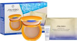 Shiseido Expert Sun Protector Tanning Compact Foundation SPF10 set cadou pentru femei culoare Honey