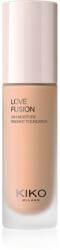 KIKO Milano Love Fusion 24H Moisture Radiant Foundation tartós krémalapozó hidratáló hatással árnyalat 6.5 Warm Gold 30 ml - notino - 9 050 Ft