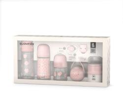 Suavinex Premium újszülött szett Bonhomia rózsaszínű