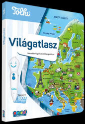 Tolki Interaktív foglalkoztató hangoskönyv - Világatlasz (34532) (34532)
