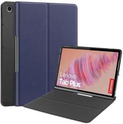 Gigapack lenovo tab plus tok álló bőr hatású flip oldalra nyíló sötétkék GP-181791 (GP-181791)