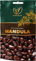  REAL NATURE 55293 Mandula étcsokoládés 75g (55293)