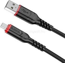 hoco. X59 Victory töltő adatkábel USB - MicroUSB fekete-vörös 2m (HOCO_HC794086) (HOCO_HC794086)