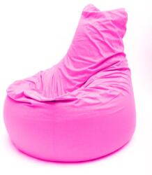 ZigZag Club large Óriás fotel Puma bútorszövet pink, levehető, mosható huzat, első osztályú polisztirol gyöngy töltet, prémium márka