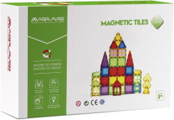 Magplayer Set de constructie magnetic 3D - 120 piese (EDUC-MPL-120) Jucarii de constructii magnetice