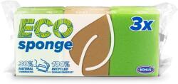 BONUS B019 Eco Sponge Mosogatószivacs 3 db (KHT988)