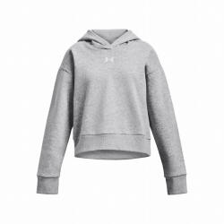 Under Armour Rival Fleece Crop Hoodie gyerek pulóver Gyerek 128-134 / világosszürke