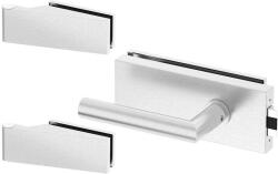 METAL-BUD Kilincs üvegajtóhoz SLIM PRO INOX szett lyukasztás nélkül SZKBINS