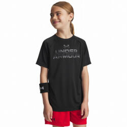 Under Armour Tech Split Wordmark SS-BLK gyerek póló Gyerek 128-134 / fekete