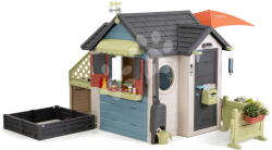 Smoby Căsuță Restaurant nisipar Chef House Life Smoby extensibilă cu bucătărie, cu filtru UV, de la 24 luni (SM810307-F) Casuta pentru copii