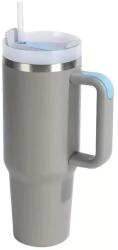  TS14264 Prémium fémfalú utazó termosz+pohár 1200ml Szürke (TS14264)