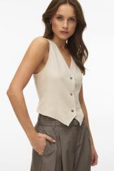 Vero Moda Vero Moda, Lentartalmú mellény, Homokbarna, L (10321606-SILVER-LINING-L)