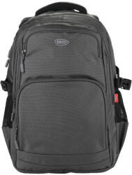 DACO Ghiozdan scoala Daco GH5012, 4 compartimente, 46 x 33 x 18 cm, Verde inchis (GH5012)