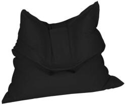  Pufrelax Magic Pillow babzsák fotel - Vízálló huzat, kültéri használatra is, polisztirol gyöngyökkel töltve - Fekete