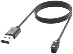 Gigapack Haylou RS5 töltőkábel USB mágneses 100cm fekete HAYRS5 GP-183349 (GP-183349)