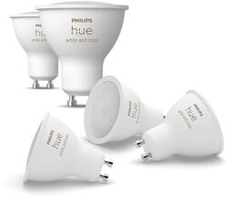 Philips Hue Spot LED Philips Hue GU10, 5 buc, 400 lm, dimabil, 16 milioane culori (8721103091147)
