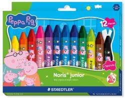 STAEDTLER Noris junior Peppa malac jumbo zsírkréta készlet 12 szín TS224C12L1 (TS224C12L1)