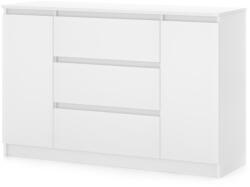WIPMEB Komód Simple fehér matt, 2D3S 120