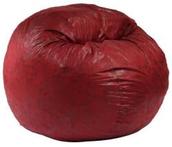  Pufrelax King Size Babzsák fotel - Textil huzat - Memory Mix szivacspehely töltet - Cranberry
