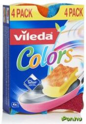 Vileda Pure Active Colors Mosogatószivacs 3+1 db