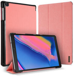 Samsung Tab A 8.0 + S Pen (2019) SM-P200 / P205, mappa tok, Trifold, Dux Ducis Domo, rózsaszín - coolmobile