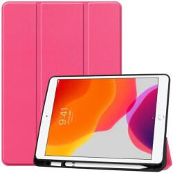 Apple iPad Air 13 (2024 / 2025), mappa tok, érintőceruza tartó, érintőceruza nélkül, Smart Case, Wooze Trifold Pencil Holder, magenta - coolmobile