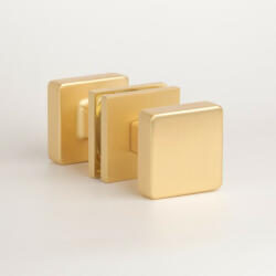 Aprile Gomb Kétoldalú APRILE MORA Q SLIM 7MM GOLD SATIN - Szatén arany színű