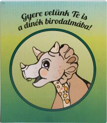 Dinoszaurusz Gipszkiöntő Készlet - 2 Forma, 200g Gipsz (30176)