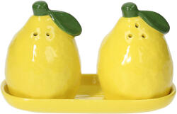 Tognana Комплект 3 части солница и пиперница TOGNANA Relief Lemon Garden, 15х7cm (RE1PI665957A)