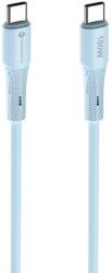 FORCELL USB 2.0 Type C Összekötő Kék 1m 5903396395505 (5903396395505)