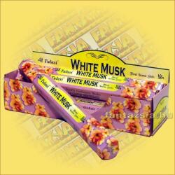 Tulasi Fehér pézsma illatú füstölő - White Musk (20 szál)