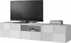 mc Akcent Телевизионен шкаф SERIAN 184 x 42 x 42 см, бял (MC0056)