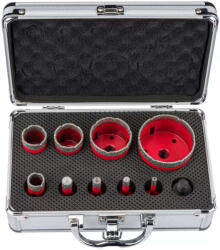 Red Technic Gyémánt magkészlet, 6-68 mm, HEX, M14, 9 elem, Red Technic RTZOD0046 (RTZOD0046)