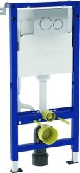 Geberit Duofix WC tartály világos falakhoz króm fényes gombbal 458.134. 21.3 (458.134.21.3)