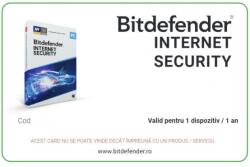 Bitdefender Antivirus BitDefender Internet Security 1 Device 1 Year Scratch Card IS03ZZCSN1201HEN (IS03ZZCSN1201HEN)
