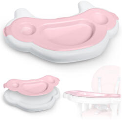 RicoKids Etetőszék tálca, Ricokids Sinco, rózsaszín, 61 x 35, 5 cm, levehető, könnyen tisztítható (TE700321)
