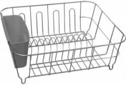 5five Pvc chromed dish drainer grey