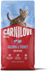 CARNILOVE 2x6kg Carnilove Active Kitten lazac & pulyka száraz macskatáp