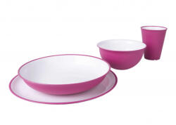 Omada Sanaliving Set 4 pcs Culoare: roz (S2081PPFX) Serviciu de masa
